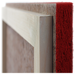 Akusztikai panel fa kerettel